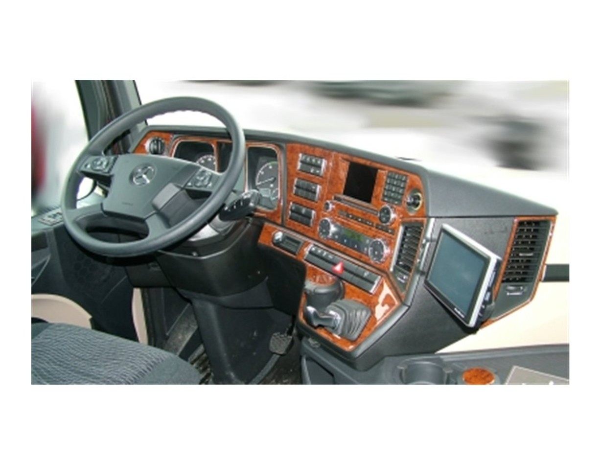 Mercedes Actros Antos 09.2011 Kit Rivestimento Cruscotto all'interno del veicolo Cruscotti personalizzati 20-Decori