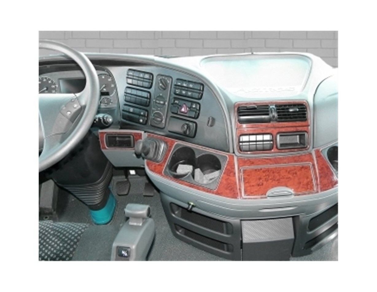 MercedesActros MP3 MP2 04.03 - 08.11 3D Inleg dashboard Interieurset aansluitend en pasgemaakt op he 11 -Teile