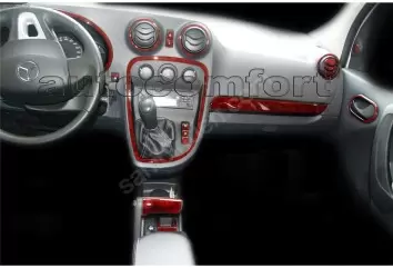 Mercedes Benz Citan W415 ab 2012 3M 3D Interior Dashboard Trim Kit Dash Trim Dekor 16-Parts
