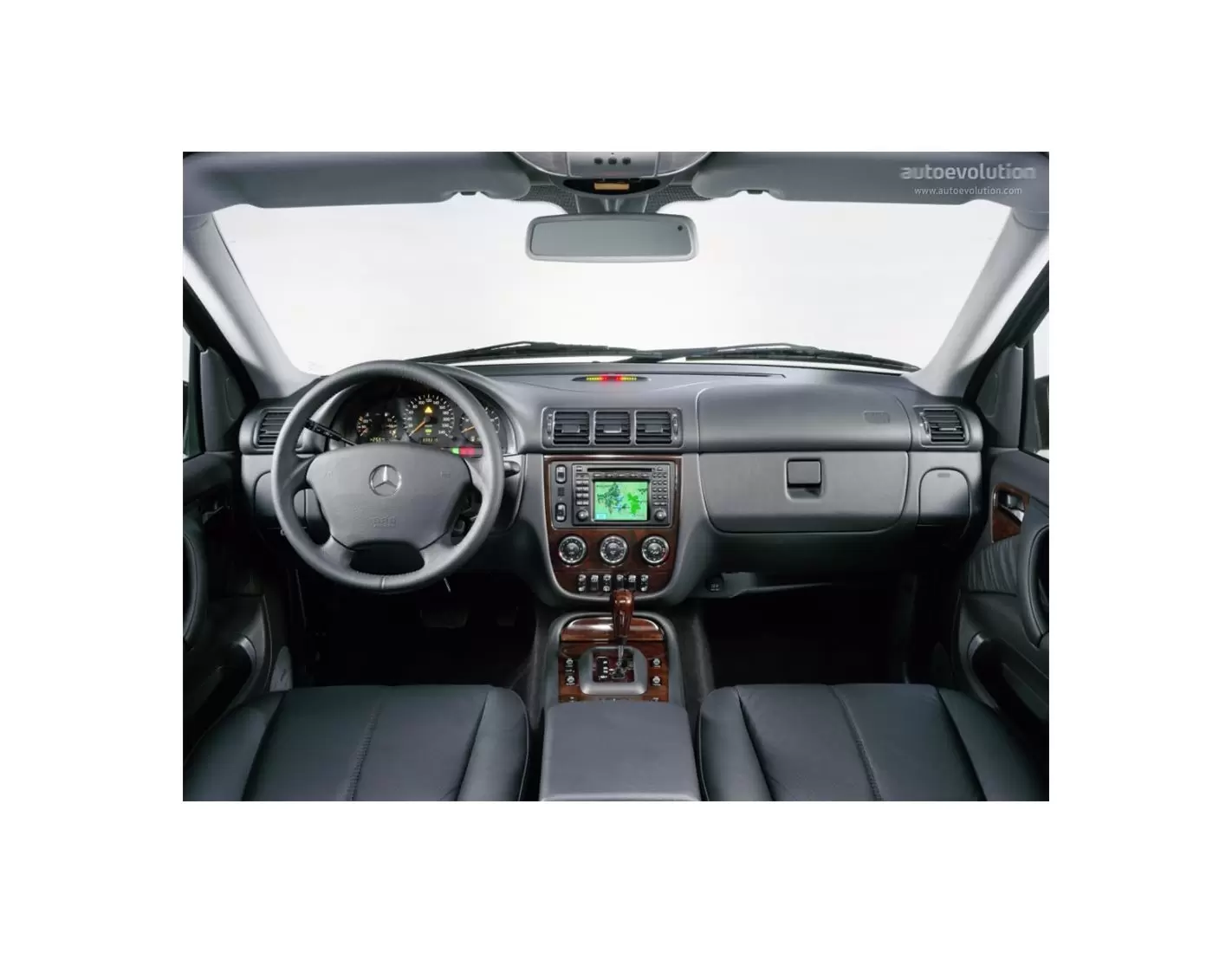 Mercedes ML-Class W163 01.2000 3M 3D Interior Dashboard Trim Kit Dash Trim Dekor 15-Parts