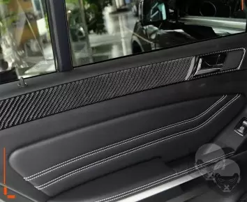 Mercedes ML-Class W164 2006-2011 3D Interior Dashboard Trim Kit Dash Trim Dekor 8-Parts
