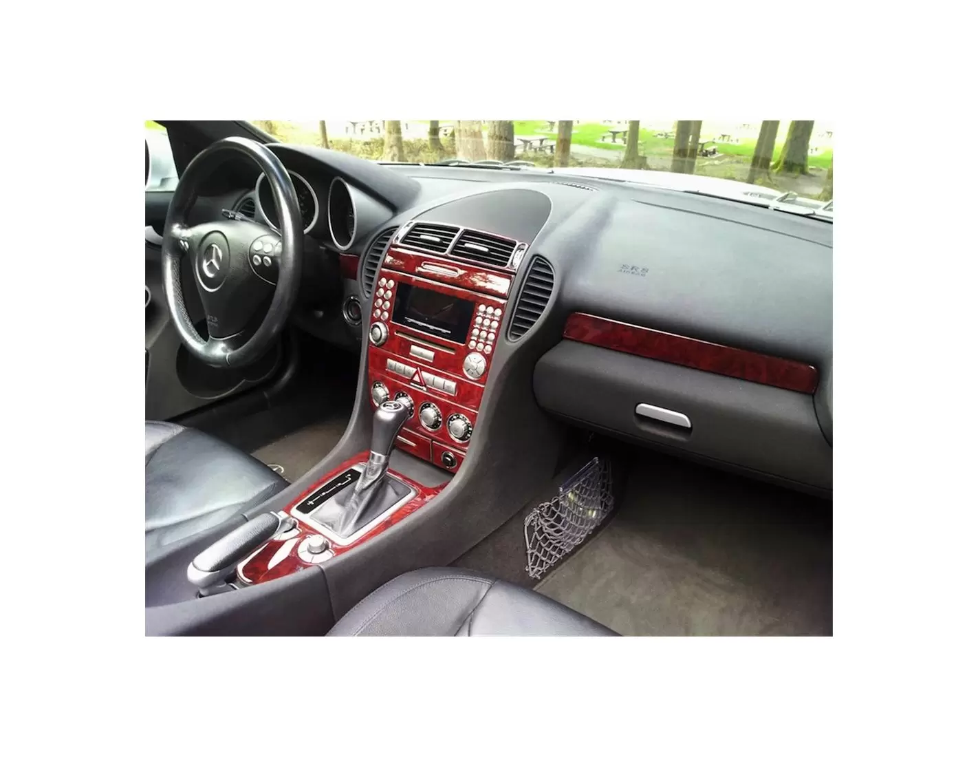 Mercedes SLK (R171) 2004-2010 3M 3D Interior Dashboard Trim Kit Dash Trim Dekor 25-Parts