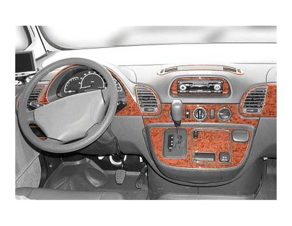 Mercedes Sprinter W903 Aut. 00-06 Kit la décoration du tableau de bord 27-Pièce - 1 - habillage decor de tableau de bord