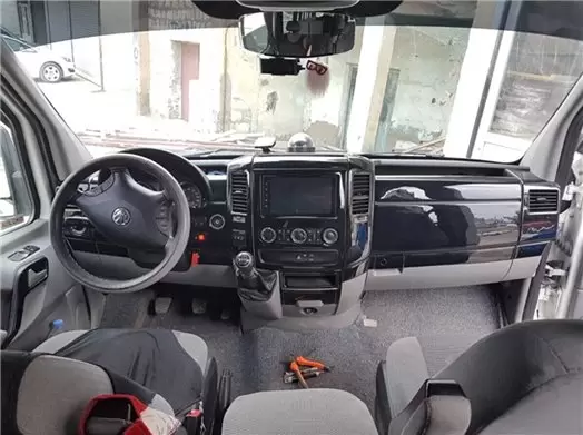 Mercedes Sprinter W906 04.2015 Kit Rivestimento Cruscotto all'interno del veicolo Cruscotti personalizzati 51-Decori