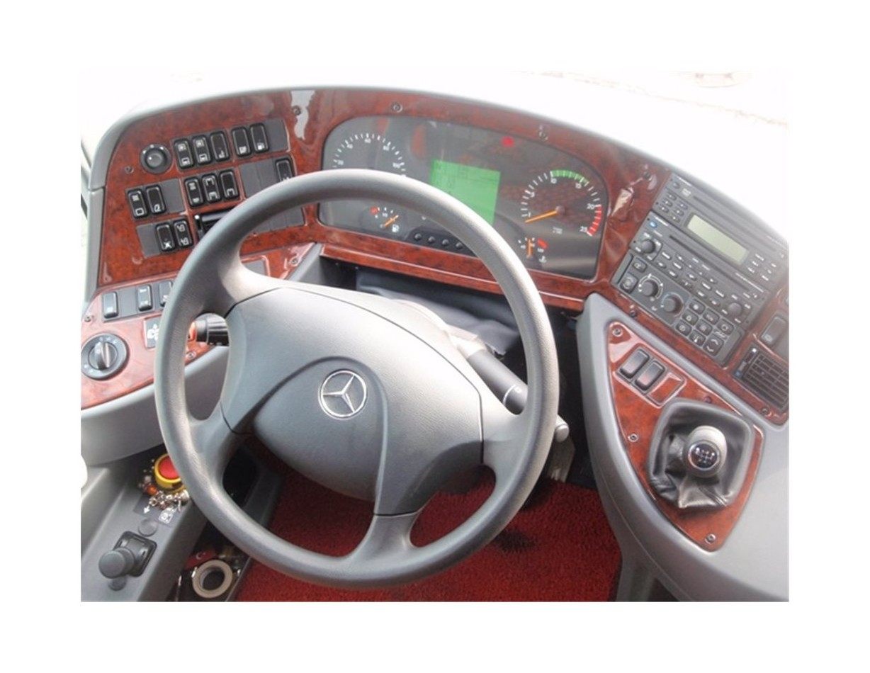 Mercedes Tourismo 04.07 - 12.10 3D Inleg dashboard Interieurset aansluitend en pasgemaakt op he 19 -Teile