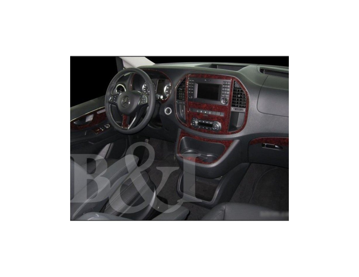 Mercedes Vito W447 2015 Kit la décoration du tableau de bord 38-Pièce - 1 - habillage decor de tableau de bord