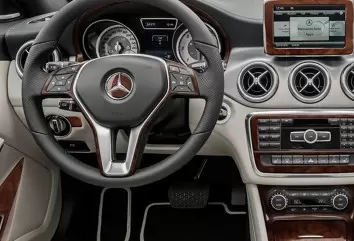 Mercedes-Benz GLA-Class 2014–2020 Mittelkonsole Armaturendekor Cockpit Dekor 22-Teilige - 2- Cockpit Dekor Innenraum