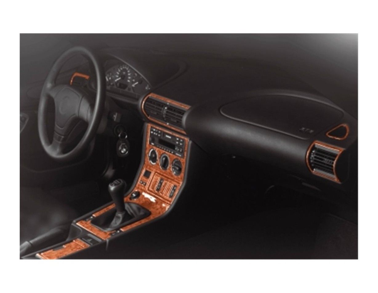BMW Z3 E36 - 7 03.96 - 03.99 Kit Rivestimento Cruscotto all'interno del veicolo Cruscotti personalizzati 20-Decori