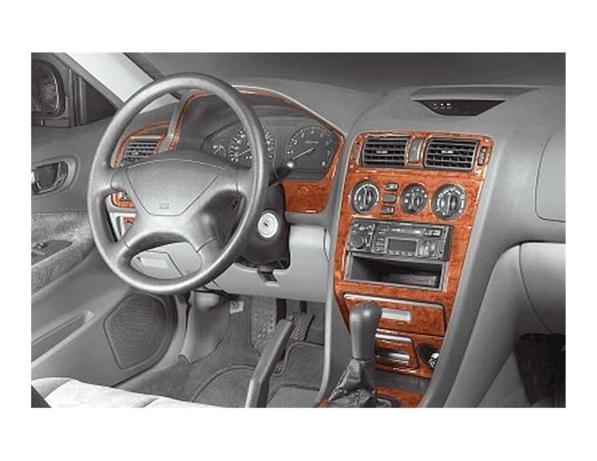 Mitsubishi Galant VIII 1997 Mittelkonsole Armaturendekor Cockpit Dekor 20-Teilige - 1- Cockpit Dekor Innenraum