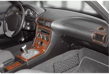 BMW Z3 E36-8 04.1999 3M 3D Interior Dashboard Trim Kit Dash Trim Dekor 41-Parts