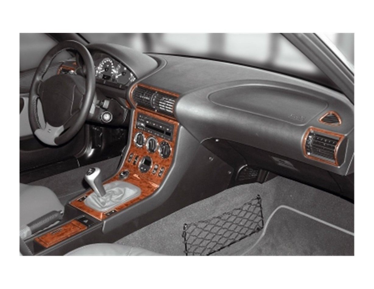 BMW Z3 E36-8 04.1999 3M 3D Interior Dashboard Trim Kit Dash Trim Dekor 41-Parts