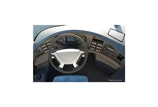 Neoplan Star Line 01.2009 3D Inleg dashboard Interieurset aansluitend en pasgemaakt op he 11 -Teile