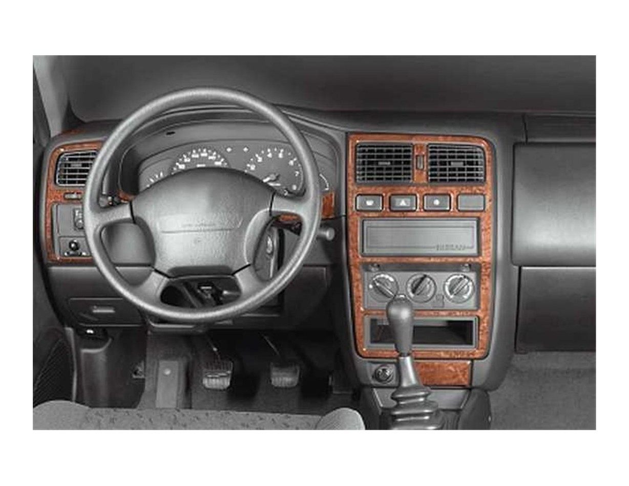 Nissan Almera 09.95 - 12.99 Kit Rivestimento Cruscotto all'interno del veicolo Cruscotti personalizzati 14-Decori
