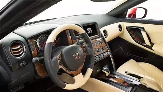 Nissan GT-R 2009-UP Full Set Interior BD Dash Trim Kit