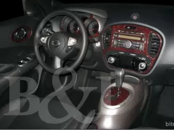 Nissan Juke 2011-UP BD innenausstattung armaturendekor cockpit dekor - 2- Cockpit Dekor Innenraum