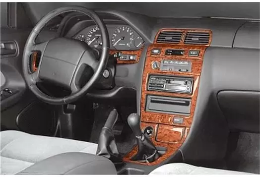 Nissan Maxima 95-00 Mittelkonsole Armaturendekor Cockpit Dekor 15-Teilige - 1- Cockpit Dekor Innenraum