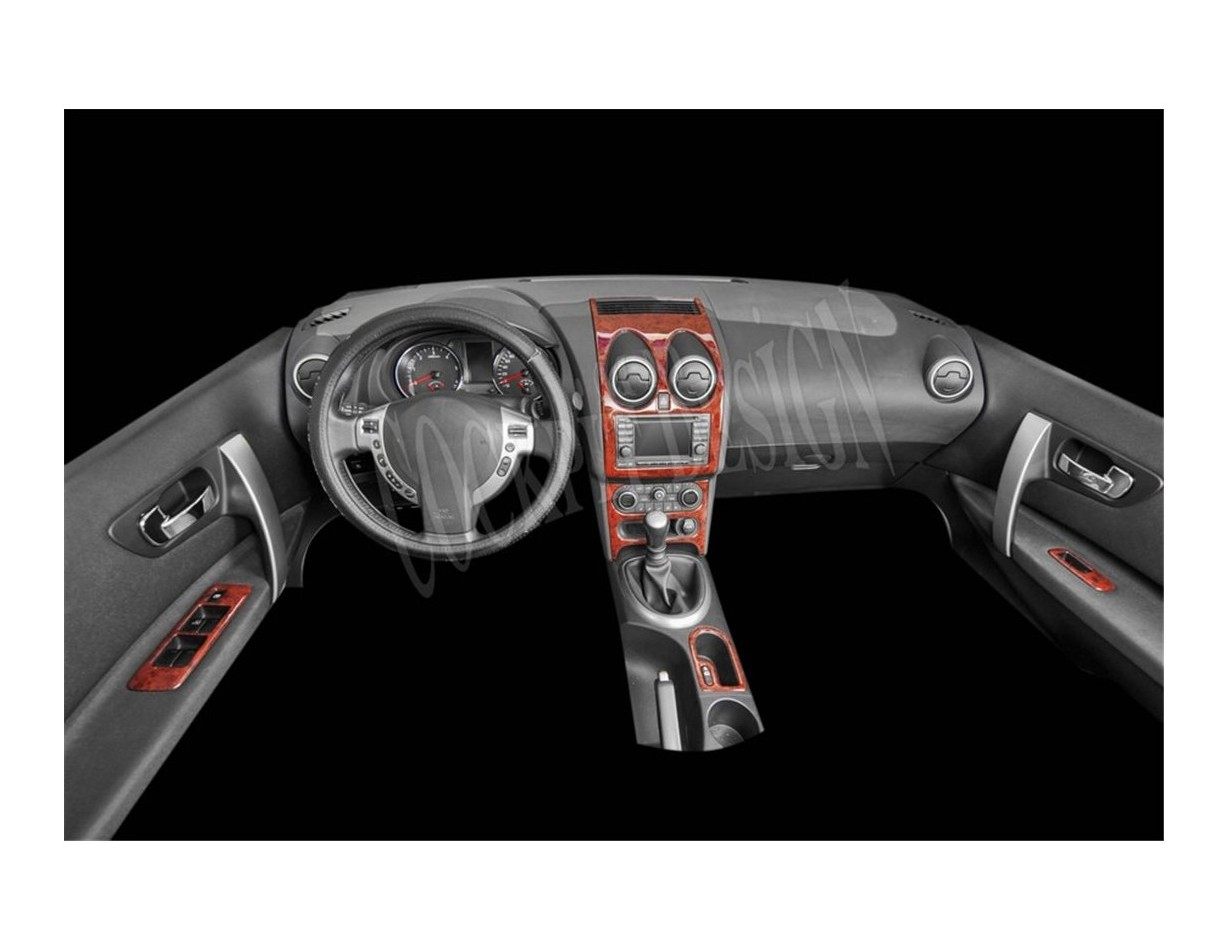 Nissan Qashqaı 01.11 - 12.12 3D Inleg dashboard Interieurset aansluitend en pasgemaakt op he 19 -Teile