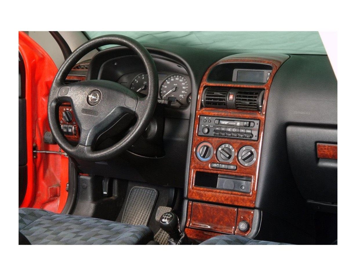 Opel Astra G 03.98 - 12.03 Kit Rivestimento Cruscotto all'interno del veicolo Cruscotti personalizzati 16-Decori