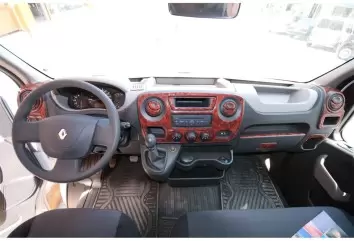 Opel Movano 01.2010 3M 3D Interior Dashboard Trim Kit Dash Trim Dekor 23-Parts