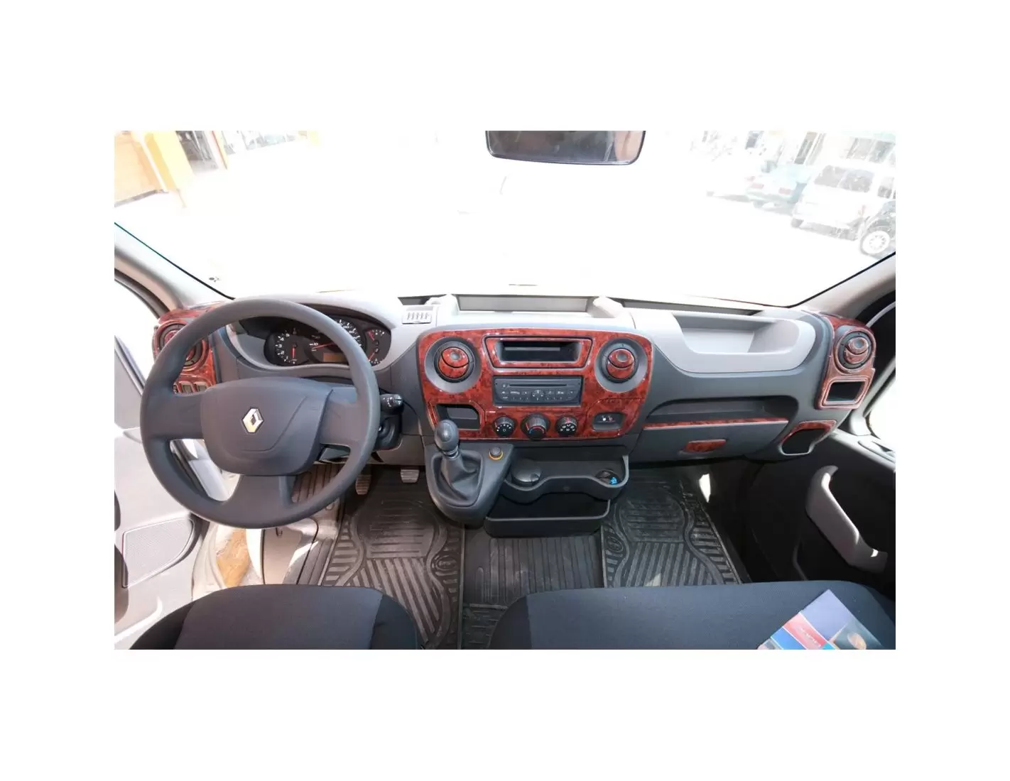 Opel Movano 01.2010 Kit Rivestimento Cruscotto all'interno del veicolo Cruscotti personalizzati 23-Decori