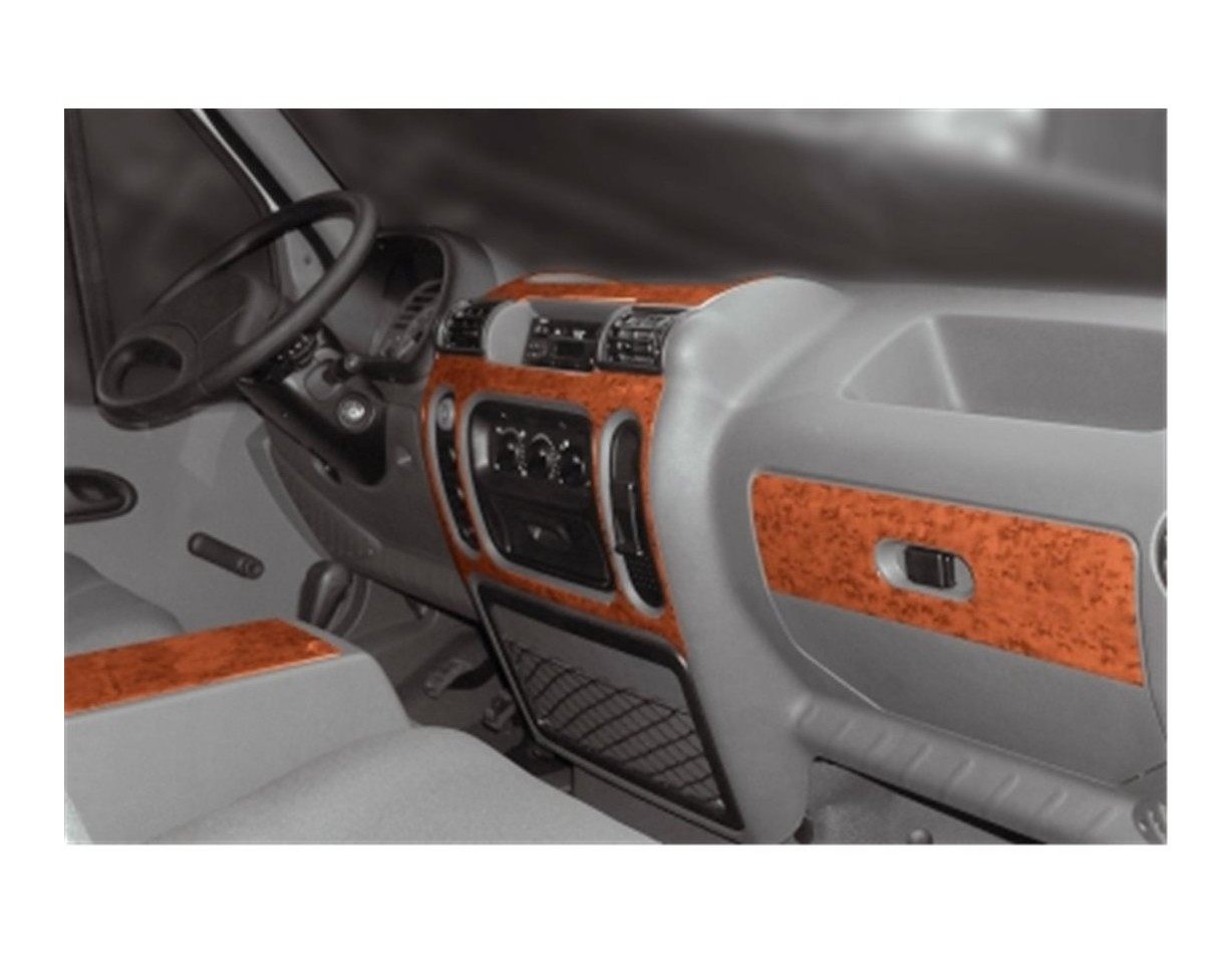 Opel Movano-Nissan Interstar 01.2002 3D Inleg dashboard Interieurset aansluitend en pasgemaakt op he 6 -Teile
