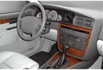 Opel Omega B2 09.99-12.03 3M 3D Interior Dashboard Trim Kit Dash Trim Dekor 8-Parts