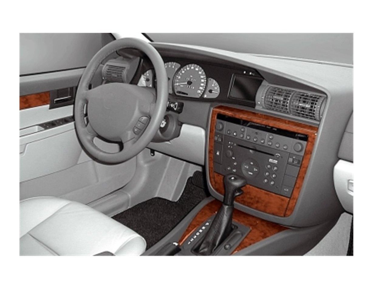 Opel Omega B2 09.99 - 12.03 3D Inleg dashboard Interieurset aansluitend en pasgemaakt op he 8 -Teile