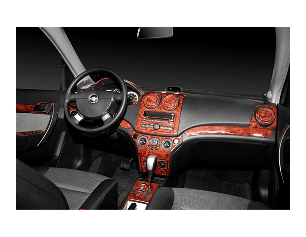 Chevrolet Aveo 2006 Kit la décoration du tableau de bord 21-Pièce - 1 - habillage decor de tableau de bord