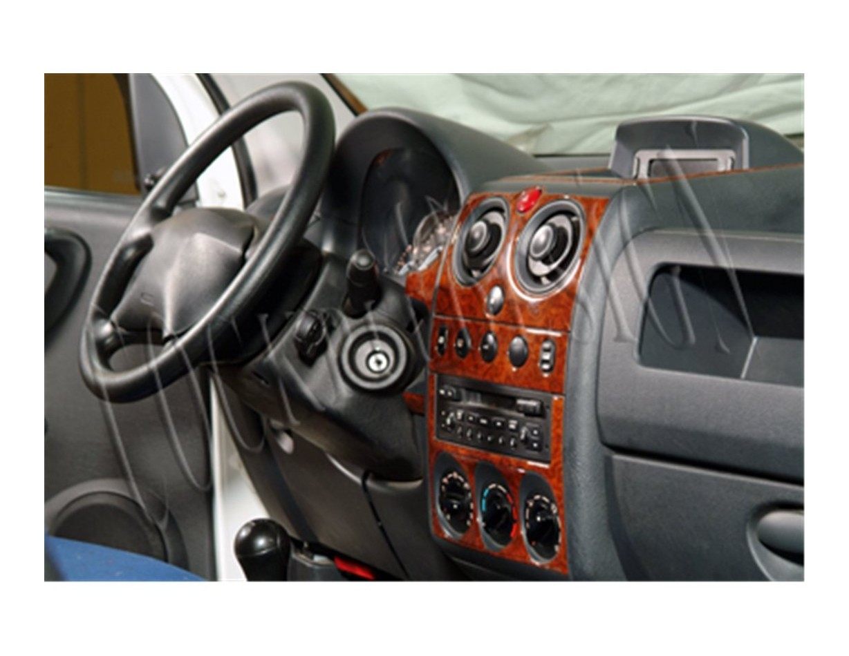 Peugeot Partner 10.02 - 07.08 3D Inleg dashboard Interieurset aansluitend en pasgemaakt op he 11 -Teile