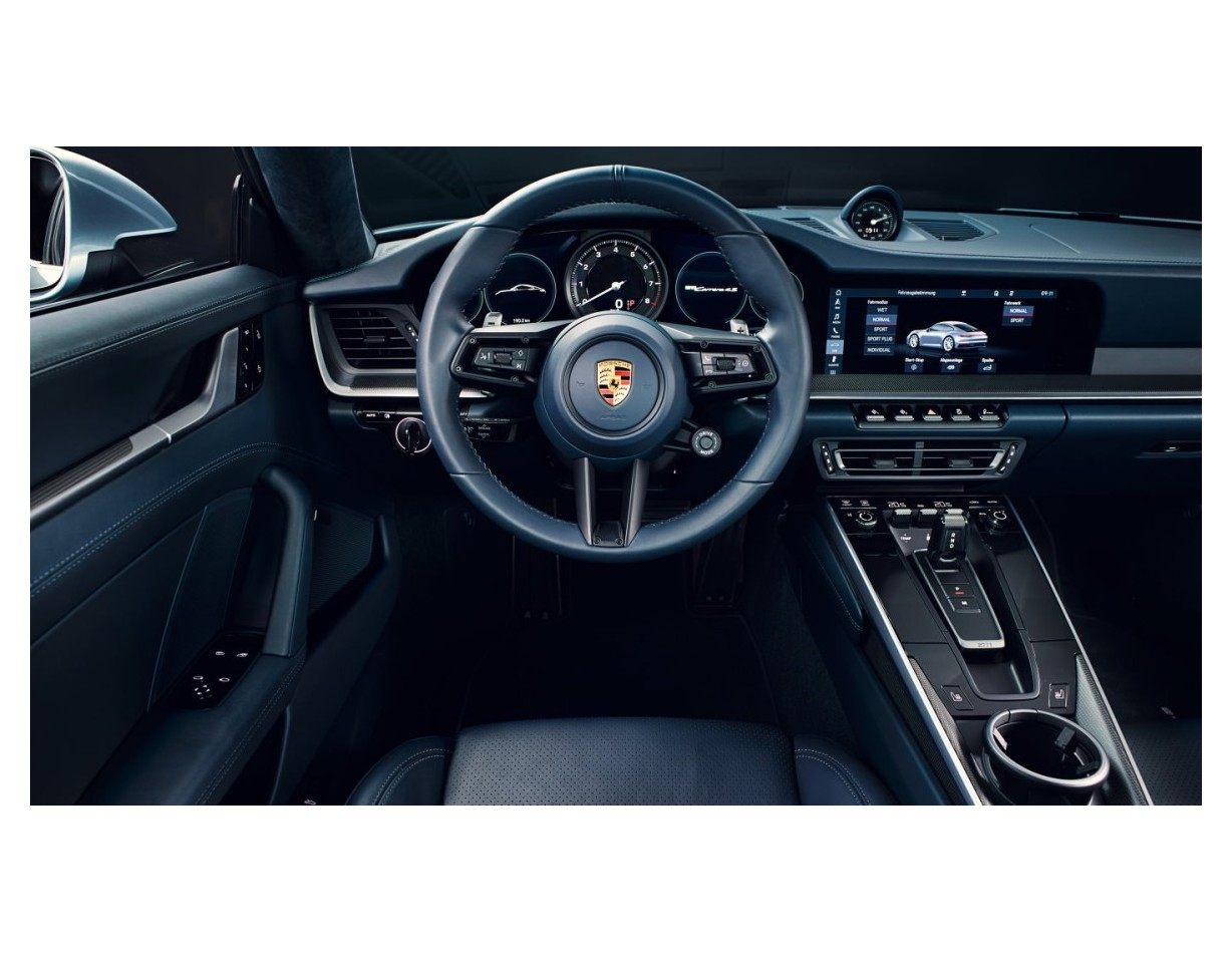 Porsche 911 From 2019 3D Inleg dashboard Interieurset aansluitend en pasgemaakt op he 10 -Teile