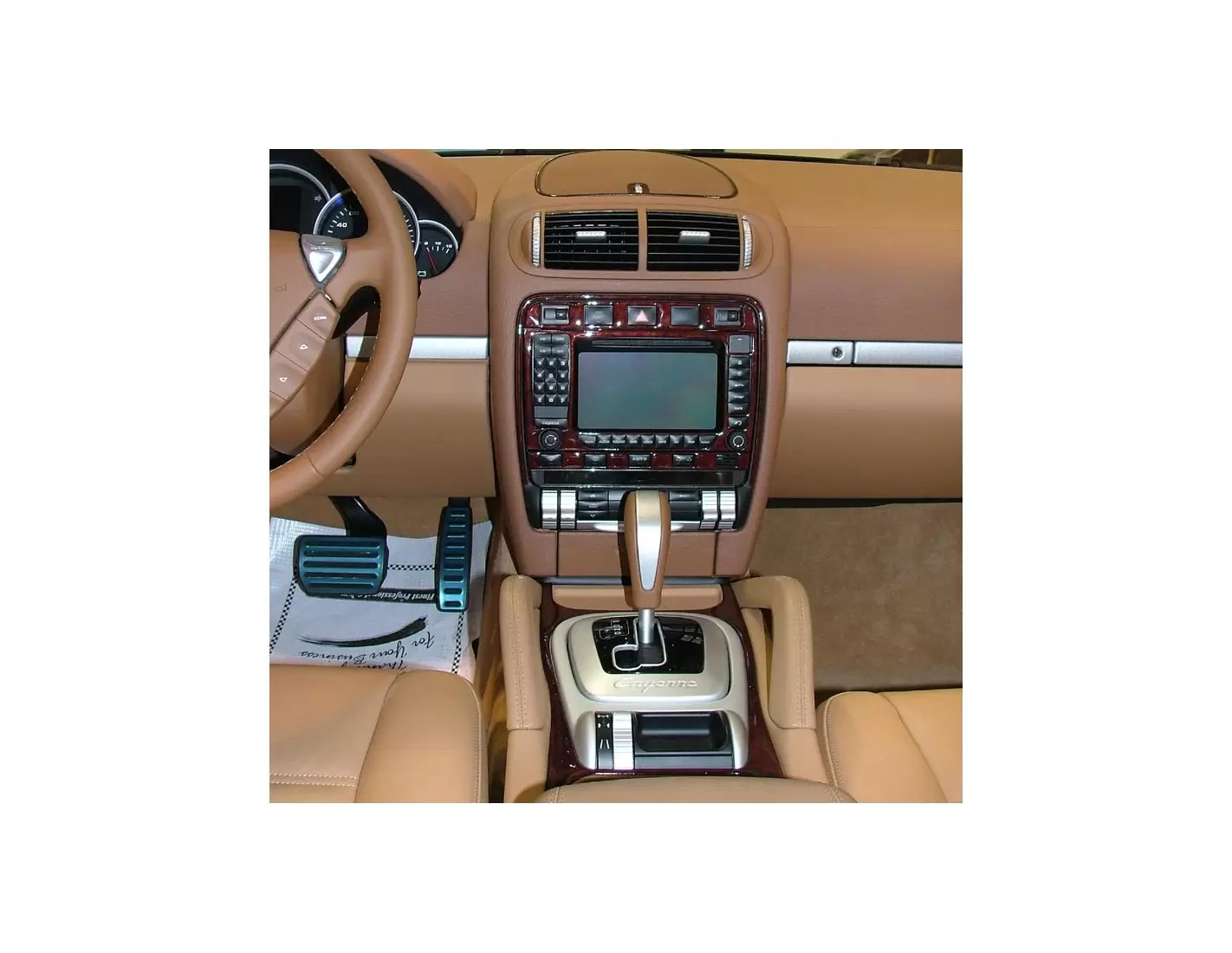 Porsche Cayenee 2003-UP With or Without NAVI Interior BD Dash Trim Kit