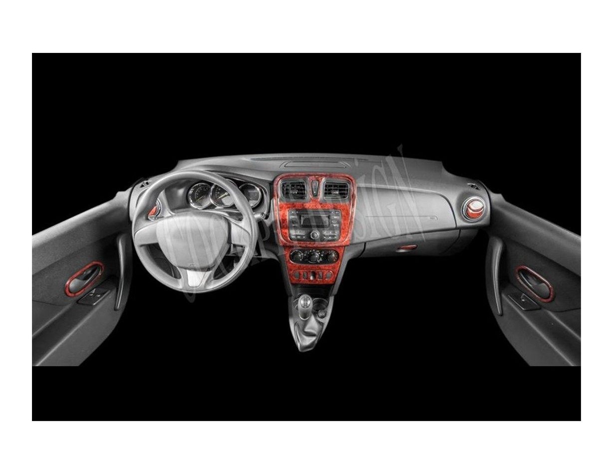 Renault Clio Symbol 2012 Mittelkonsole Armaturendekor Cockpit Dekor 25-Teilige - 1- Cockpit Dekor Innenraum