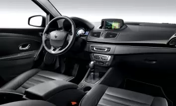 RENAULT Renault Fluence 01.2010 3M 3D Interior Dashboard Trim Kit Dash Trim Dekor 13-Parts €44.49