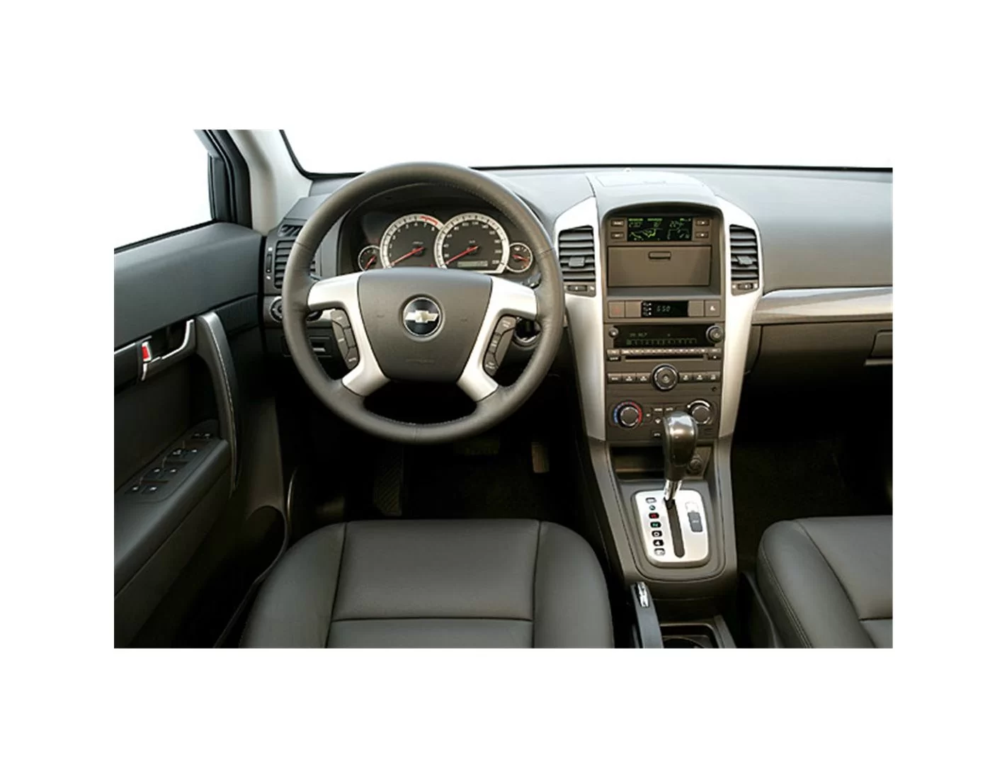 Chevrolet Captiva 01.07-01.12 3M 3D Interior Dashboard Trim Kit Dash Trim Dekor 12-Parts