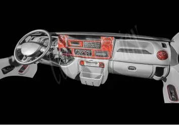 Renault Master 01.04-12.09 3M 3D Interior Dashboard Trim Kit Dash Trim Dekor 28-Parts