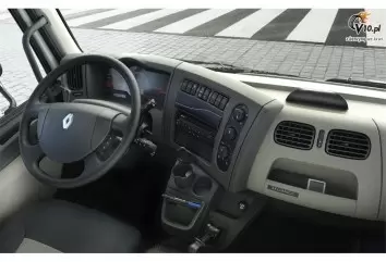 Renault Premium Midlum Kerax 09.2005 3D Inleg dashboard Interieurset aansluitend en pasgemaakt op he 12 -Teile
