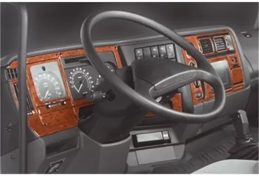 Renault Premium-Midlum 96-01 Mittelkonsole Armaturendekor Cockpit Dekor 27-Teilige - 1- Cockpit Dekor Innenraum