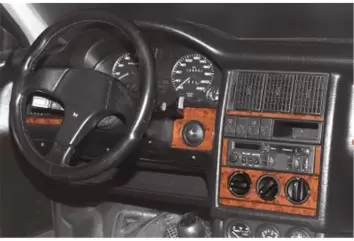 Audi 80 90 B4 10.86 - 01.95 3D Inleg dashboard Interieurset aansluitend en pasgemaakt op he 11 -Teile