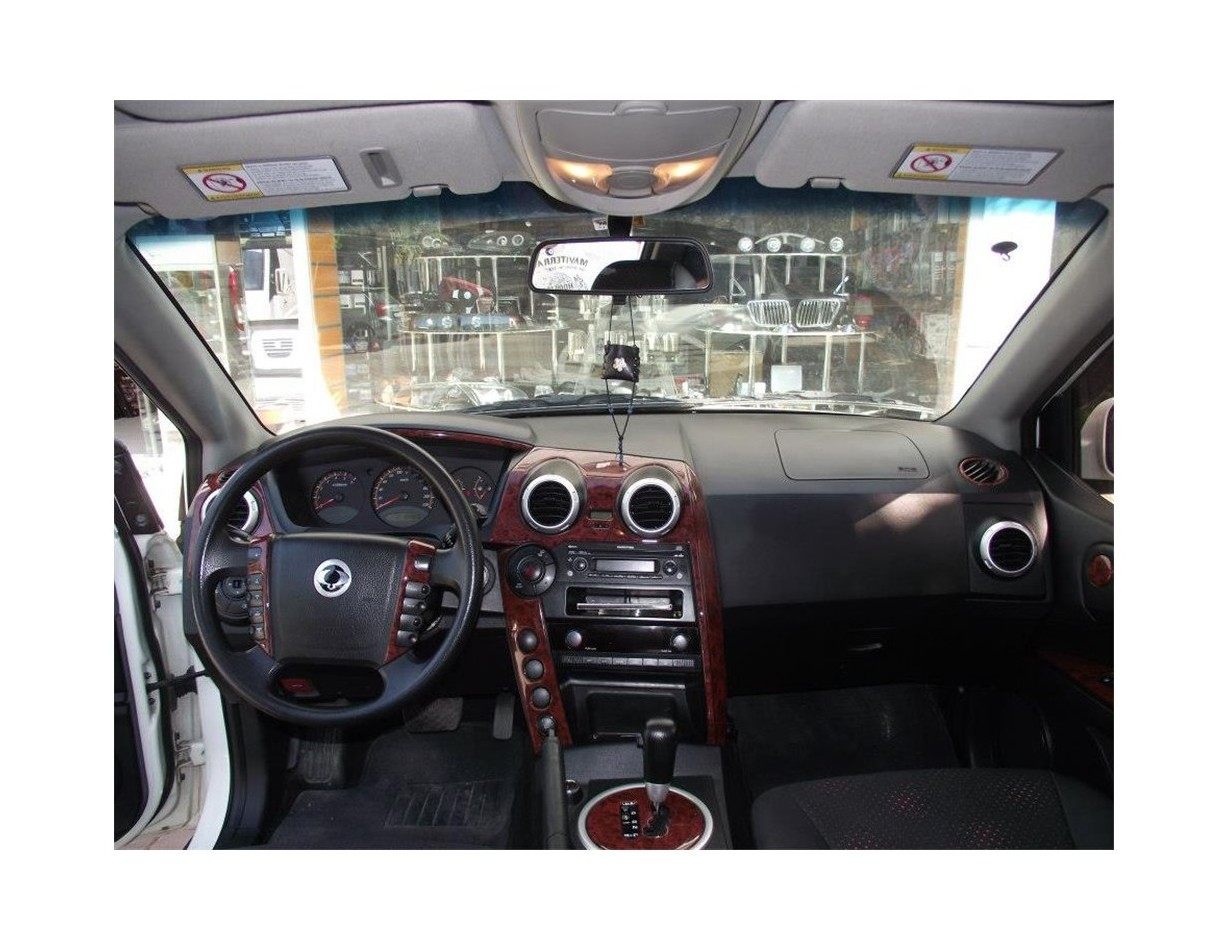 Ssangyong Actyon Sport 08.2009 3D Inleg dashboard Interieurset aansluitend en pasgemaakt op he 20 -Teile