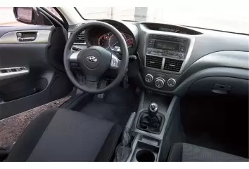 Subaru Impreza 01.2007 3M 3D Interior Dashboard Trim Kit Dash Trim Dekor 22-Parts