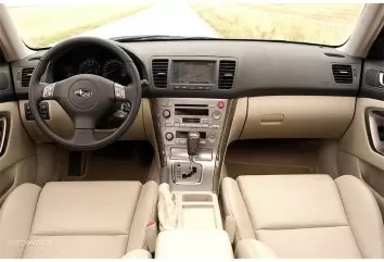 Subaru Legacy 2005-2009 3M 3D Interior Dashboard Trim Kit Dash Trim Dekor 28-Parts