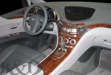 Subaru Tribeca 2006-2014 3M 3D Interior Dashboard Trim Kit Dash Trim Dekor 52-Parts
