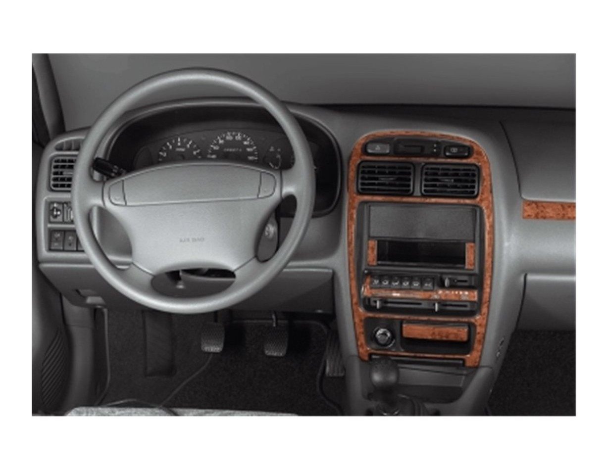 Suzuki Baleno 09.97 - 06.06 Kit Rivestimento Cruscotto all'interno del veicolo Cruscotti personalizzati 9-Decori
