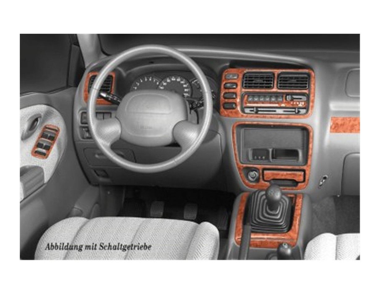 Suzuki Grand vitara 4x4 03.98 - 08.05 Kit Rivestimento Cruscotto all'interno del veicolo Cruscotti personalizzati 16-Decori