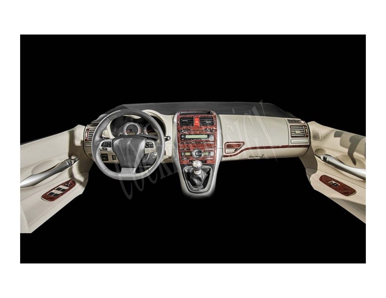 Toyota Auris 2008 Mittelkonsole Armaturendekor Cockpit Dekor 16-Teilige - 1- Cockpit Dekor Innenraum