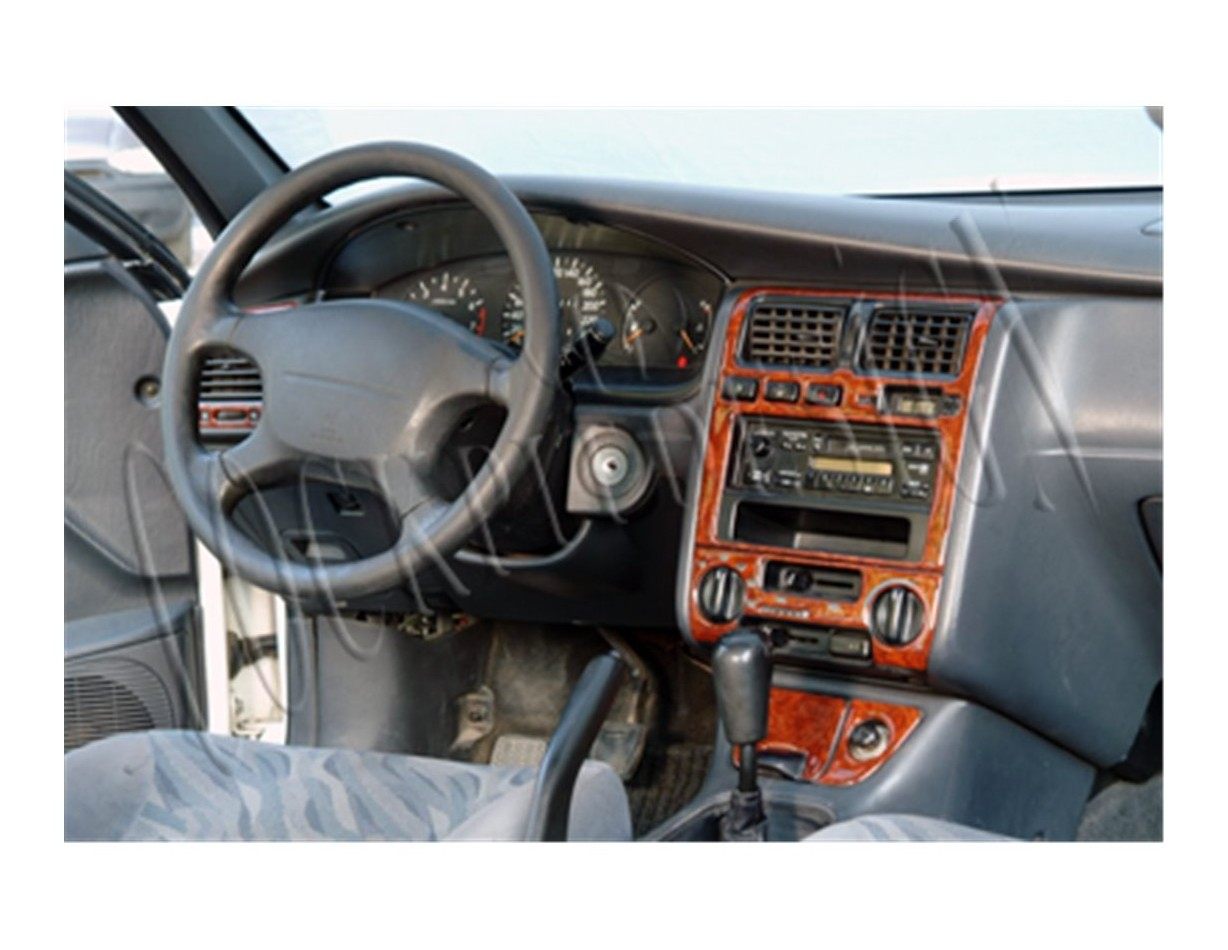 Toyota Carina E 01.95 - 01.98 3D Inleg dashboard Interieurset aansluitend en pasgemaakt op he 14 -Teile