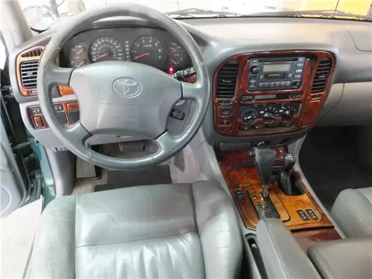 Toyota Prado 97-12.00 Mittelkonsole Armaturendekor Cockpit Dekor 15-Teilige - 1- Cockpit Dekor Innenraum