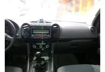 Volkswagen Amarok 01.2011 3M 3D Interior Dashboard Trim Kit Dash Trim Dekor 35-Parts