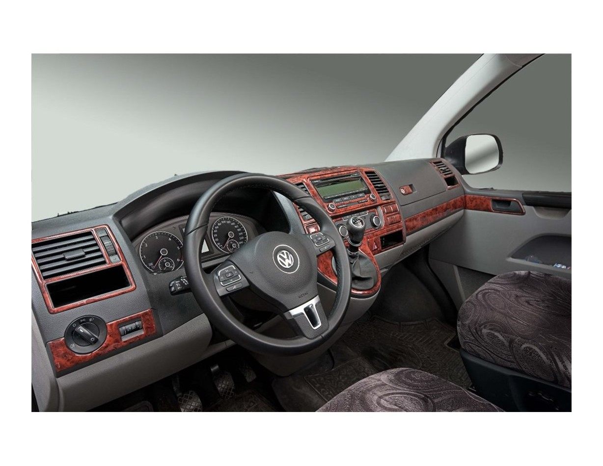 Volkswagen Carevelle T6 09.2009 3D Inleg dashboard Interieurset aansluitend en pasgemaakt op he 37 -Teile