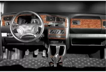 Volkswagen Golf III 08.91-03.95 3M 3D Interior Dashboard Trim Kit Dash Trim Dekor 20-Parts